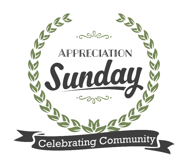 Appreciation Sunday Logos Community Outreach Program